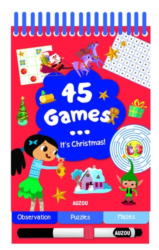 45 Games it's Christmas cover - High Resolution