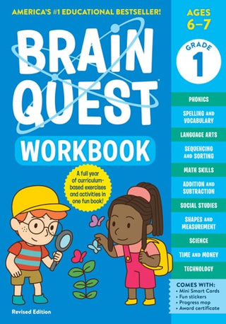 Brain Quest Workbook: 1st Grade Revised Edition (Revised)