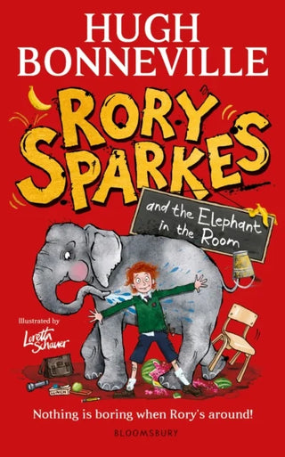 Rory Sparkes and the Elephant in the Room: The hilarious first children's book from Paddington star, Hugh Bonneville cover