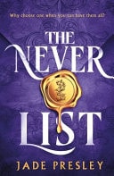 The Never List cover