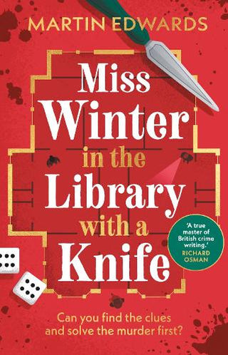 Miss Winter in the Library with a Knife: a twisty murder mystery and the perfect winter read for 2026 cover