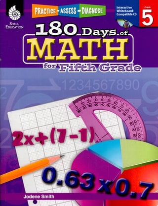 180 Days(tm) Math for Fifth Grade: Practice, Assess, Diagnose