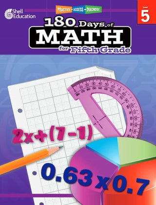 180 Days(tm) Math for Fifth Grade: Practice, Assess, Diagnose