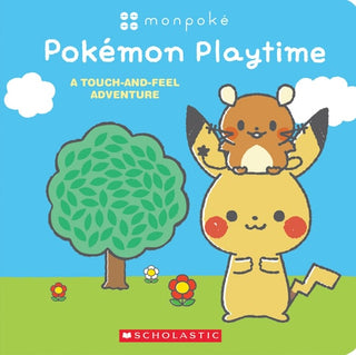 Pokemon Playtime: A Touch and Feel Adventure (Monpoke Board Book) (Media Tie-In)