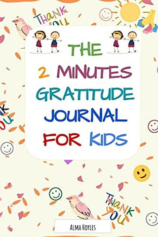 2 Minutes Gratitude Journal for kids cover - High Resolution