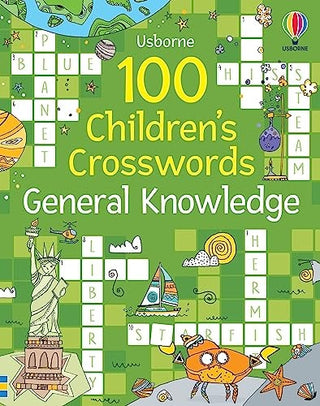 100 Children's Crosswords: General Knowledge cover - High Resolution