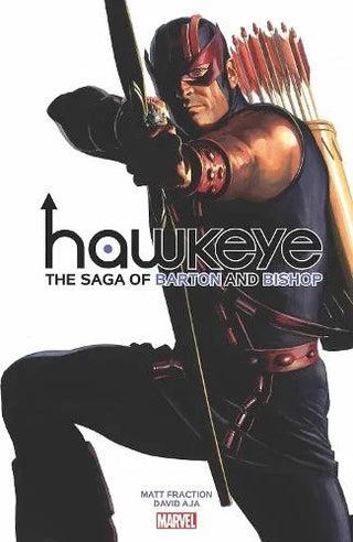 Hawkeye by Fraction & Aja: The Saga of Barton and Bishop cover