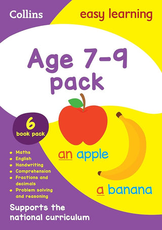 Collins Easy Learning Starter Set Ages 7-9: Ideal for home learning (Collins Easy Learning KS2) cover image