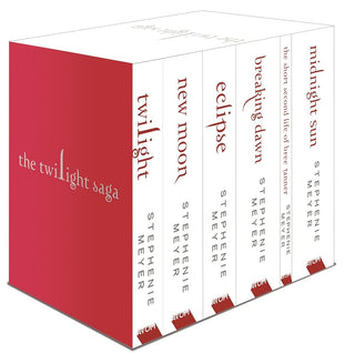 Twilight Saga 6 Book Set (White Cover) cover image