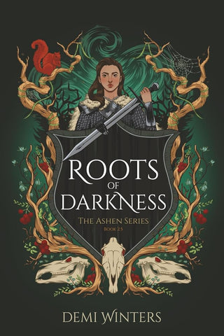 Roots of Darkness: A Viking Romantic Fantasy Novella (The Ashen) cover image