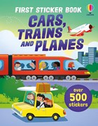 First Sticker Book Cars, Trains and Planes cover