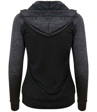 JC058 Black/Black Slate Melange Back