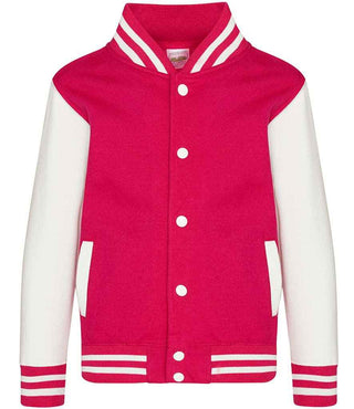 JH043B Hot Pink/White Front