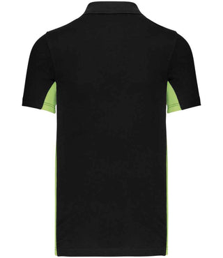 KB232 Black/Lime Green Back