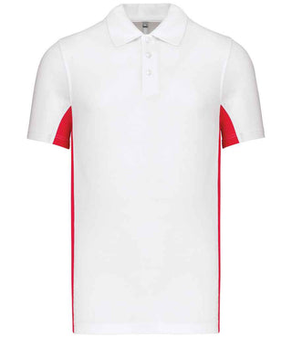 KB232 White/Red Front