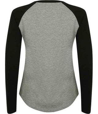 SK271 Heather Grey/Black Back