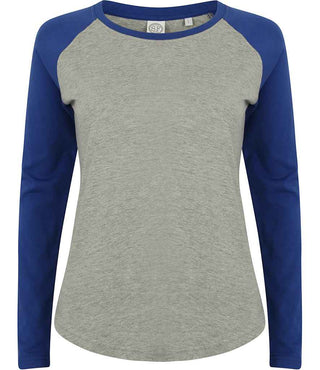 SK271 Heather Grey/Royal Front