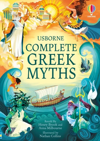 Complete Greek Myths: An Illustrated Book of Greek Myths cover