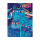 Blue Cats & Butterflies (Fantastic Felines) 500 Piece Jigsaw Puzzle