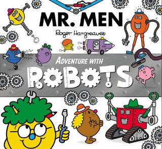 Little Miss Inventor and the Robots cover